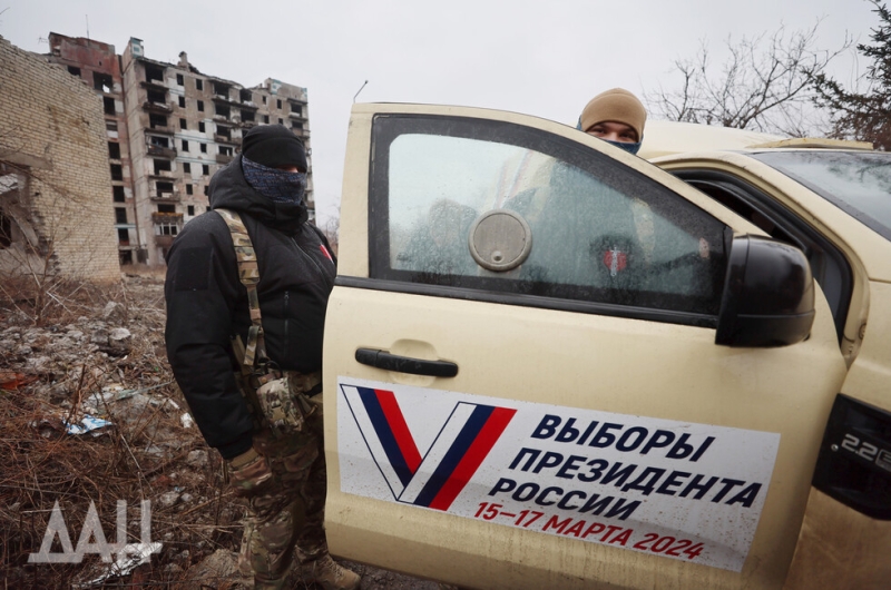 Частушки, автомати та завищена кількість виборців. Підсумки псевдовиборів президента РФ в окупації