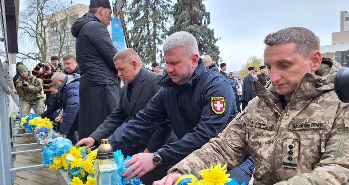 У Луцьку вшанували пам’ять загиблих добровольців