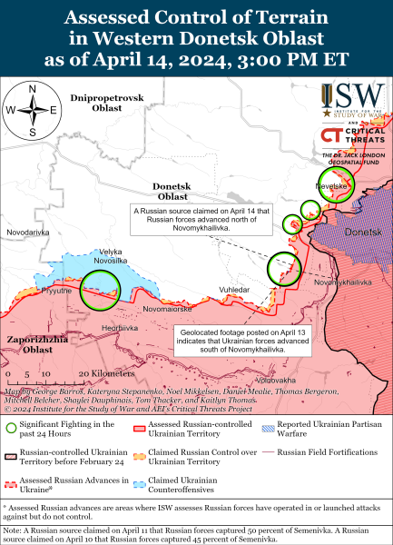 Сили оборони України просунулися в районі Кремінної та Новомихайлівки: карти ISW