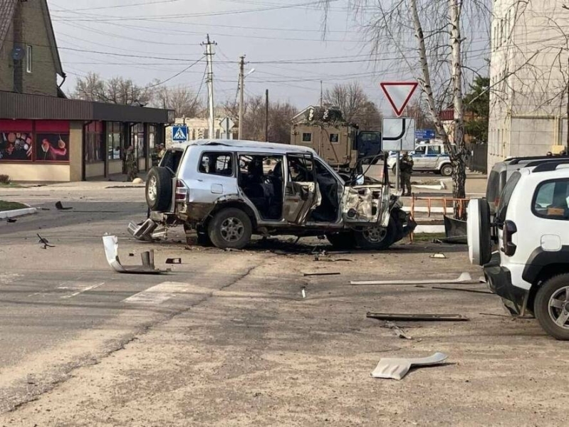 В окупованому Старобільську підірвали автомобіль і ліквідували колаборанта Чайку