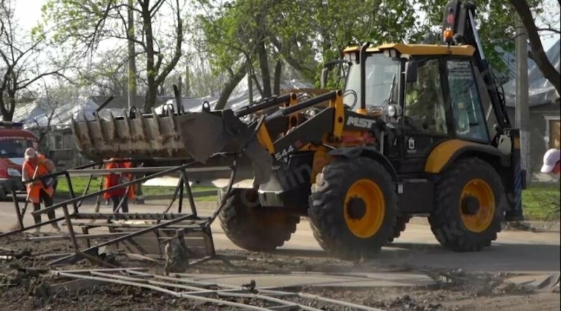 У Миколаєві ліквідовують наслідки сьогоднішнього обстрілу,- ВІДЕО