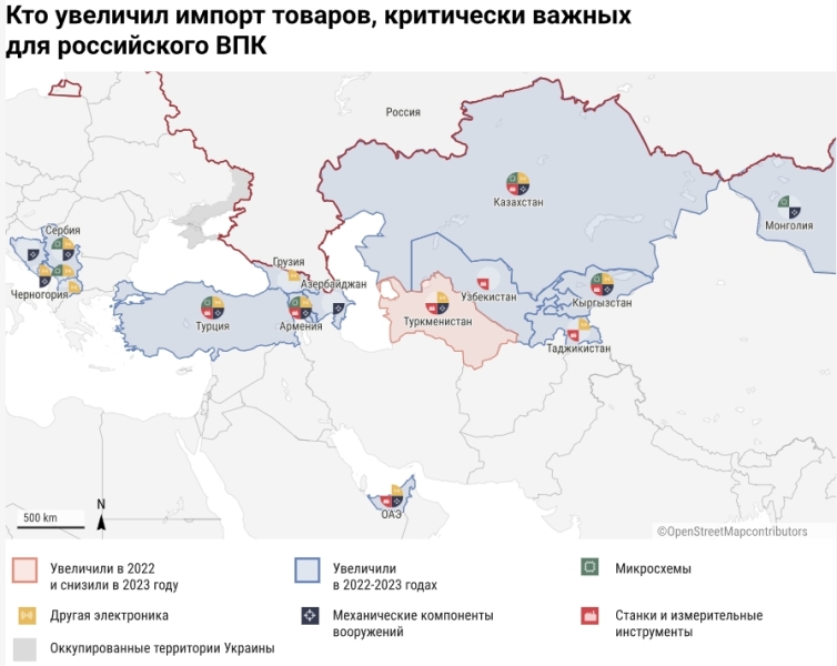 Чип у рукаві. Як Росія обходить санкції та хто їй допомагає