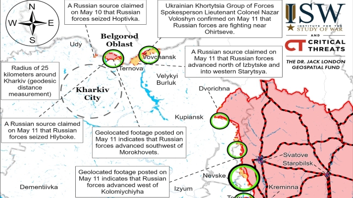 Наступ росіян на Харківщині: ISW проаналізував цілі окупантів 