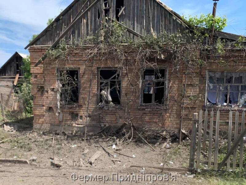 Під вибухами снарядів у Нікопольщині загинули двоє людей, вісім постраждали