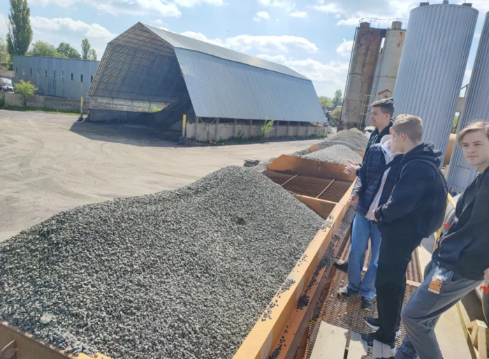 Студенти-будівельники ознайомилися із технологіями сучасних бетонних заводів у Луцьку