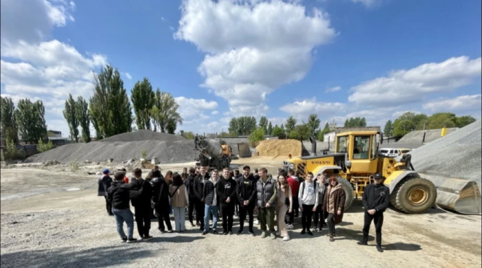 Студенти-будівельники ознайомилися із технологіями сучасних бетонних заводів у Луцьку