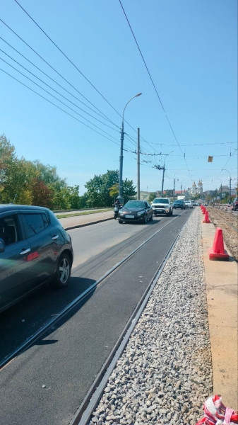 Причина заторів в центрі Вінниці – ремонт Центрального мосту