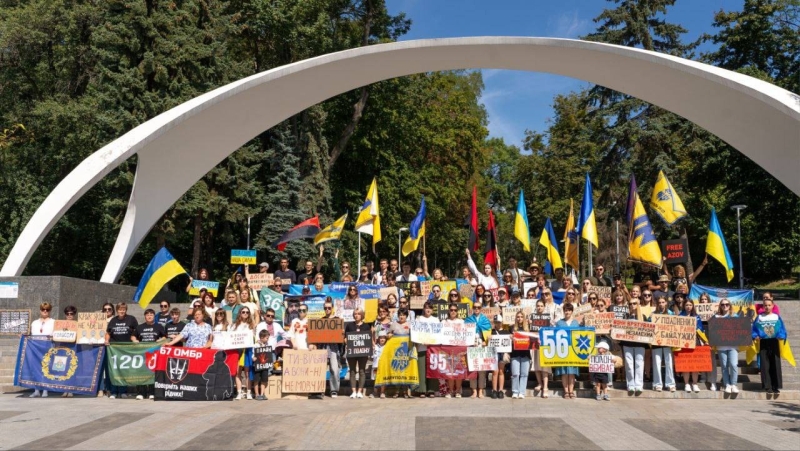 У Вінниці провели акцію в підтримку полонених